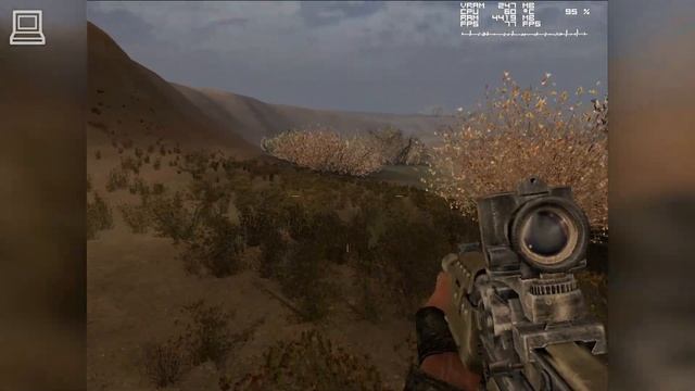 STALKER Call Of Pripyat Gameplay ATI Radeon X1300 Pro (256MB VRAM) смотреть онлайн