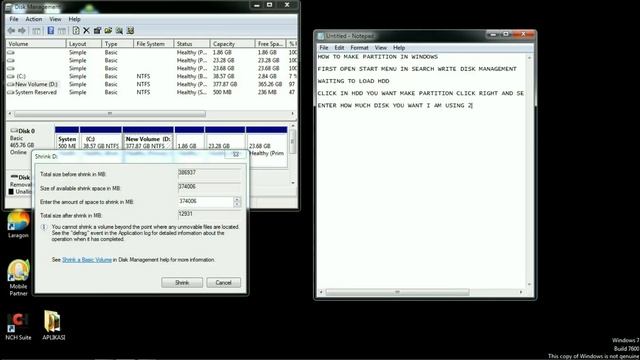 How To Make Partition On Windows 7 (2016) смотреть онлайн