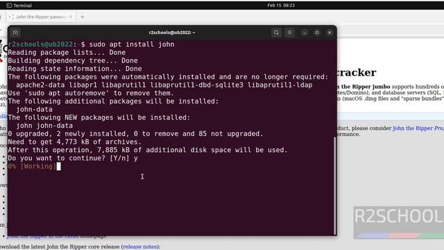 How to install John the Ripper on Ubuntu 22.04 LTS | Install the John the ripper on Ubuntu | 2024 смотреть онлайн
