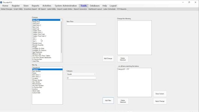 Global Changes in ThunderPOS for Windows смотреть онлайн