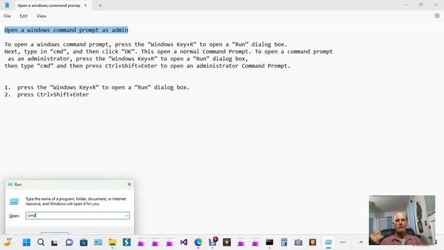 Open windows command prompt as admin смотреть онлайн