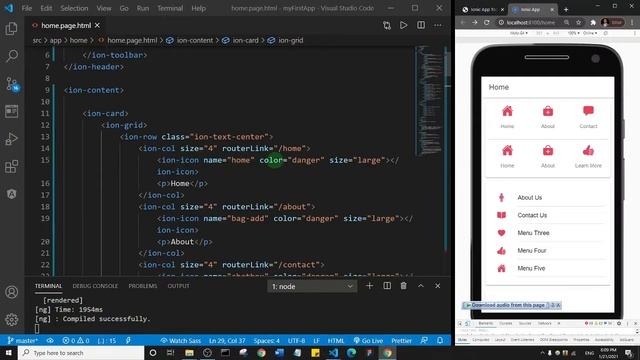 Ionic 5 Tutorial #26 - Ionic UI Component - Color смотреть онлайн