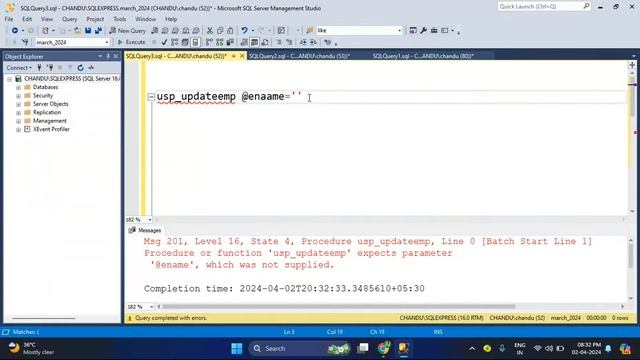 sql proc crud operations смотреть онлайн