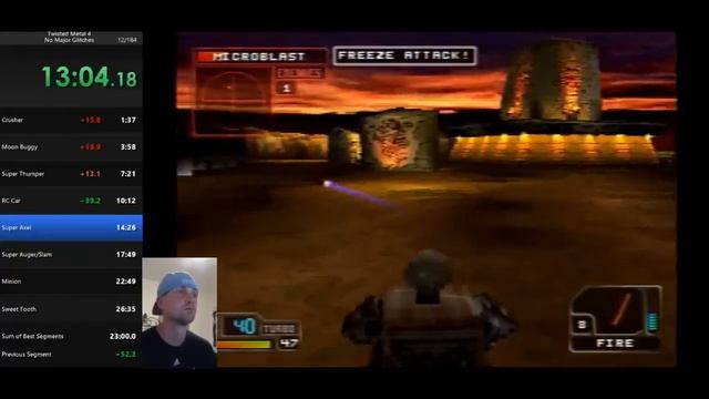 Twisted Metal 4 Speedrun- No Major Glitches, No-Ally (24:56) смотреть онлайн