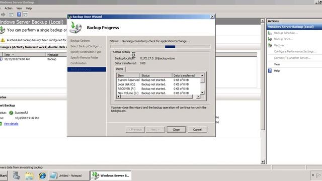 Exchange 2010SP2 Server Full Backup and Application Recovery смотреть онлайн