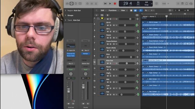 Deftones Digital Bath Drum Mix (Logic Pro Session) смотреть онлайн