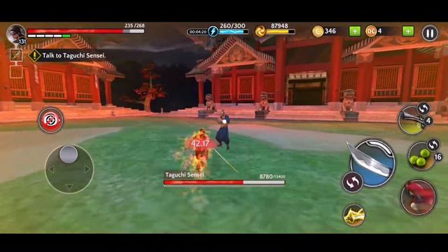 Ninja Ryuko: Shadow Ninja Game | Last Episode | Fight With Taguchi Sensei | 3 Ministers Hunter смотреть онлайн