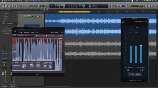 Logic Pro X (10.2.3) - Loudness Meter, Understanding LUFS смотреть онлайн