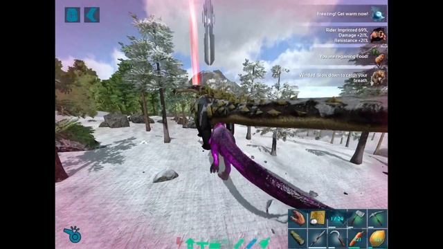 Taming giga Vs titan |Ark: Survival Evolved Mobile смотреть онлайн