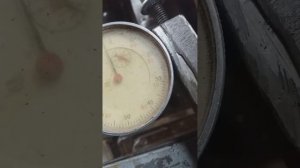 Проверка люфта шпинделя