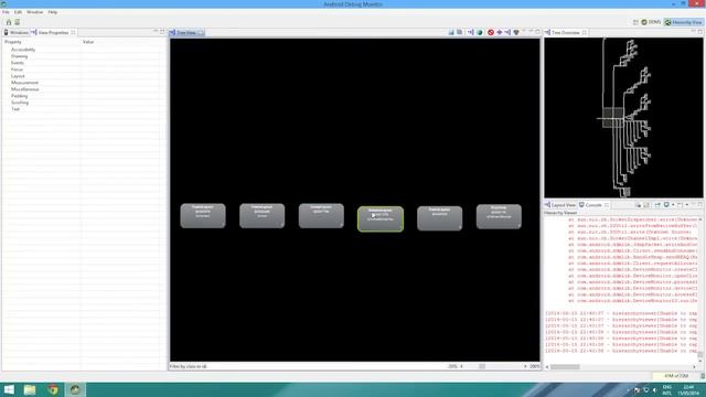 Android Debugging - Hierarchy Viewer смотреть онлайн