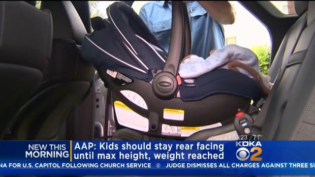 Pediatricians Change Guidelines, Drop Age Limit For Rear-Facing Car Seats смотреть онлайн