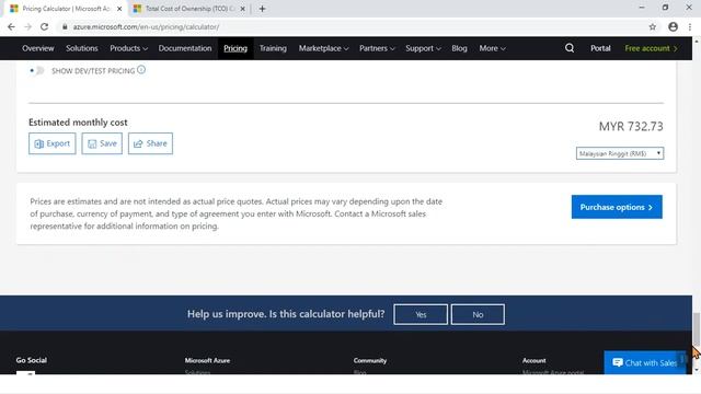 Azure Pricing смотреть онлайн