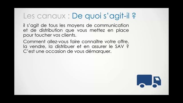 Élaboration du Business Model смотреть онлайн
