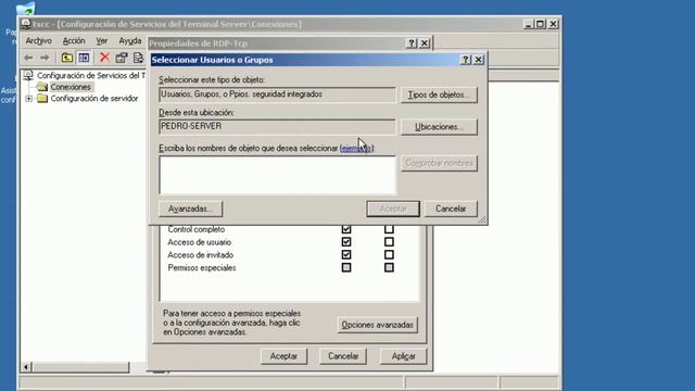 Instalación y configuración de Terminal Server en WS2003 смотреть онлайн