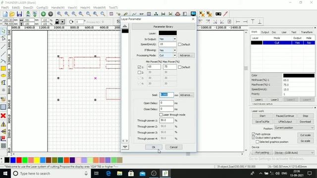 Co2 Laser cutting programming . смотреть онлайн