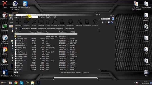 NOVOS THEMES WINRAR 2014 MOSTER E ZIP VARIAS CORES... смотреть онлайн