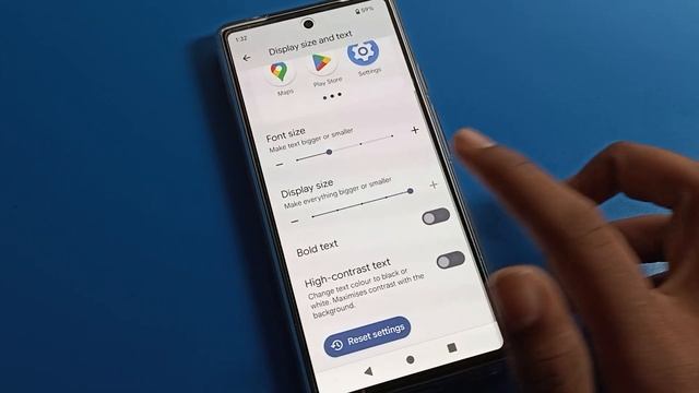 Display size changed on Google Pixel 7 | how to display size/display setting смотреть онлайн