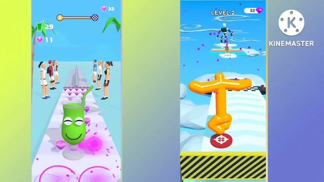 Juice Runner Vs Tall Man Run WJXLE | Android Games смотреть онлайн
