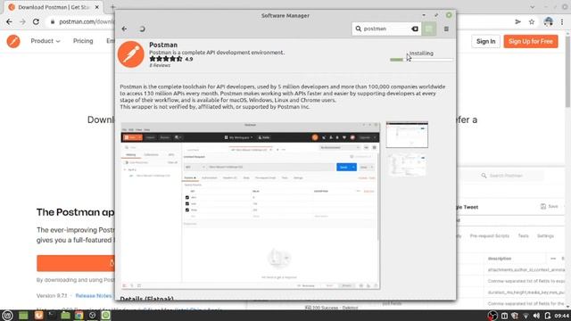 How to easy install postman linux mint 20.2 ?? | (postman 9.7.1) | linux mint 20.2 смотреть онлайн