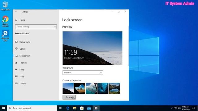 How To Change Lock Screen Wallpaper In Windows 10