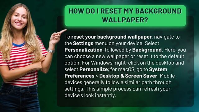 How do I reset my background wallpaper? смотреть онлайн