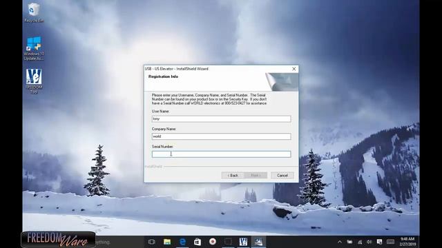 FREEDOMWARE Authorization Error 6043-ff37-fe32 смотреть онлайн