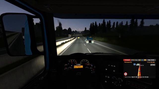 EURO TRUCK SIMULATOR 2 - FH16 TOCANDO O TERROR DE BITREM 7 EIXO смотреть онлайн
