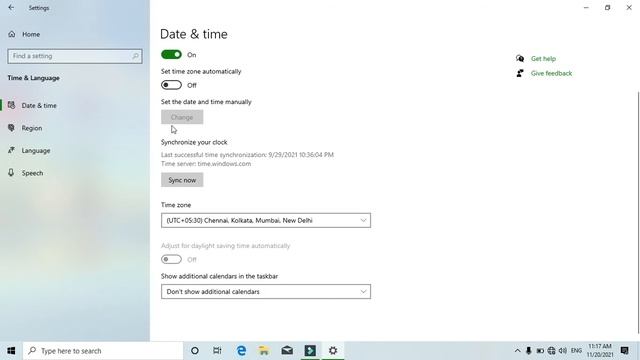 how to set or change time / date on windows computer, windows 10 laptop desktop. PC calender settin смотреть онлайн