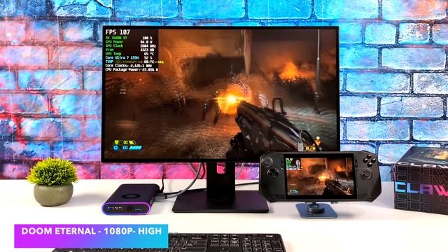 The New MSI Claw Is Actually A FAST Gaming PC When You Add A Powerful eGPU смотреть онлайн