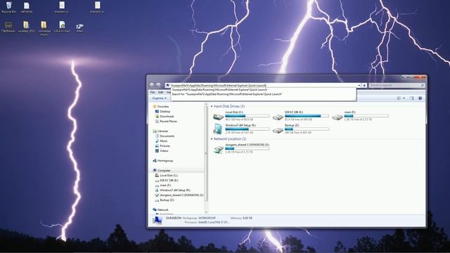 Windows 7 Quicklaunch bar tutorials смотреть онлайн