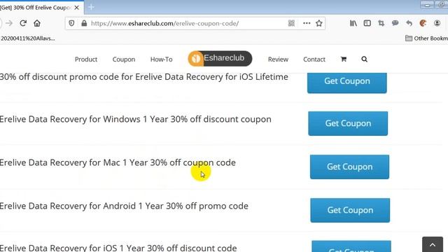Erelive Data Recovery 30% Off Coupon Code смотреть онлайн