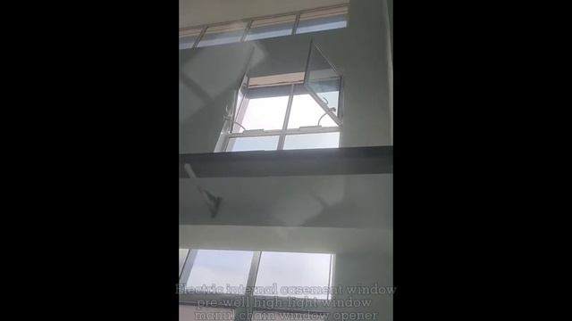 Manual internal casement window, pre-well high window, manul chain window opener used for factory. смотреть онлайн