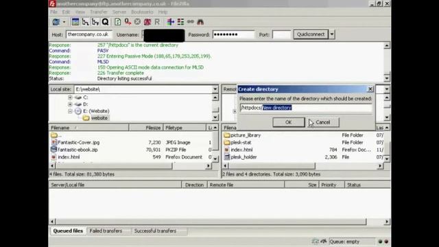 FTP with FileZilla смотреть онлайн