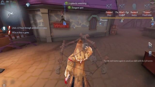 PART 4 | When a professional Dead by Daylight player plays Identity V - Identity V gameplay (1) смотреть онлайн