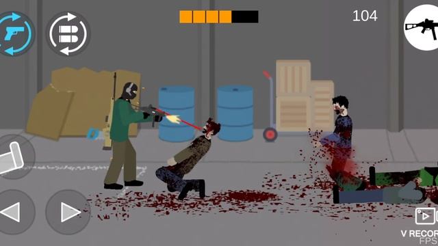 Баг в игре Flat Zombies: Defense & Cleanup смотреть онлайн