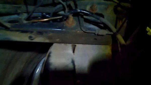 Iveco Daily check brake pads off