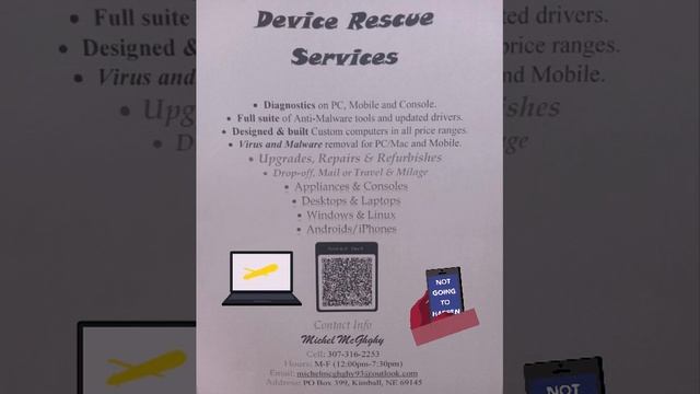 Device Rescue Services are now available in Kimball! смотреть онлайн