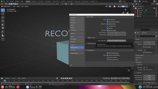 Guardar y Recuperar Archivos .blend - Tutorial Blender смотреть онлайн