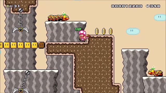 SMMWE Level: Wiggler Mountains (Best Level Ever) смотреть онлайн