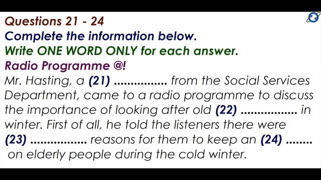IELTS LISTENING PRACTICE TEST 2023WITH ANSWERS I 21.05.2023 смотреть онлайн