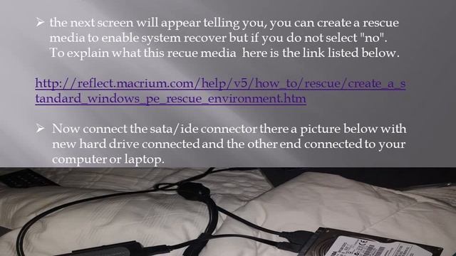 How to clone hard drives using Macrium Reflect Power Point смотреть онлайн