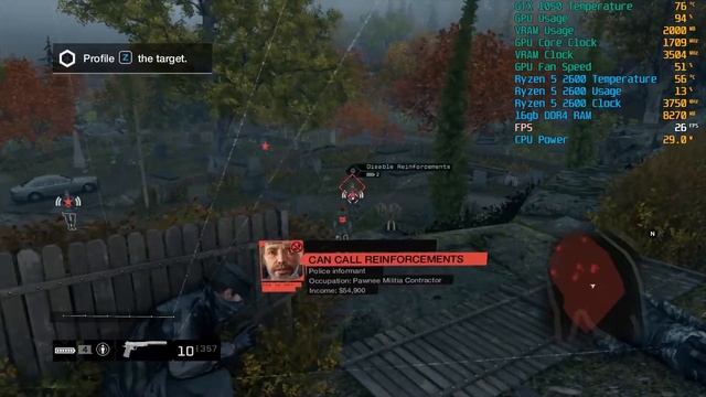 WATCH_DOGS | ULTRA [HD] | PC Gameplay | GTX 1050 + Ryzen 5 2600 смотреть онлайн