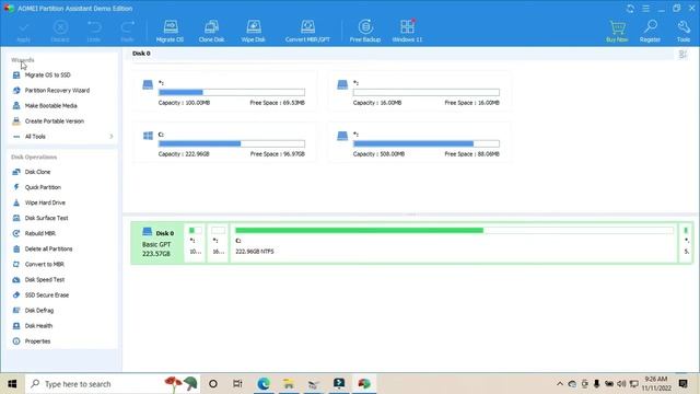 How to Partition: Marge, Extend, Split Disk Volume on Windows 10 or 11 смотреть онлайн