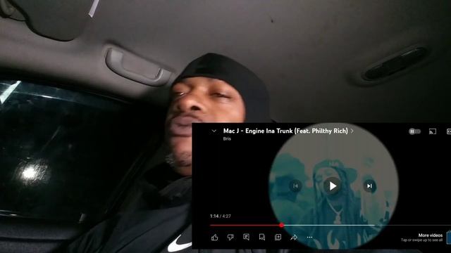 MAC J - ENGINE INA TRUNK [Feat. PHILTHY RICH] (REACTION) смотреть онлайн