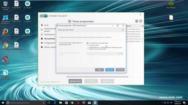 Como programar tarea de escaneo automático en ESET Internet Security 10.x ¿Para que sirve? смотреть онлайн