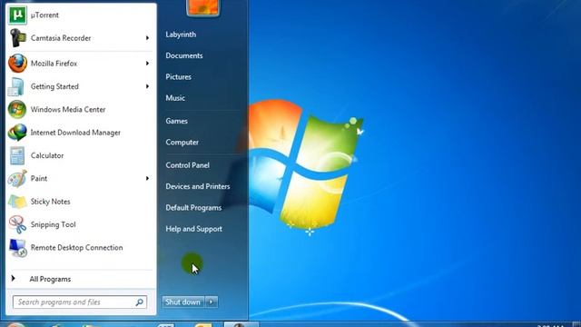 Starting Programs in Windows 7 смотреть онлайн