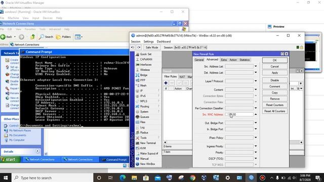 cara blok dengan firewall di mikrotik смотреть онлайн