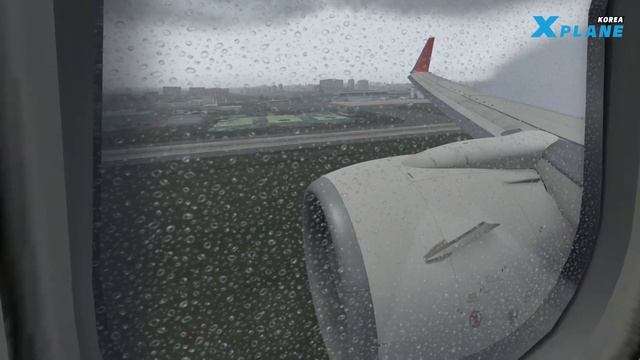 [X-Plane 11] Eastar Jet B737 Landing at Daegu Int. 13R смотреть онлайн