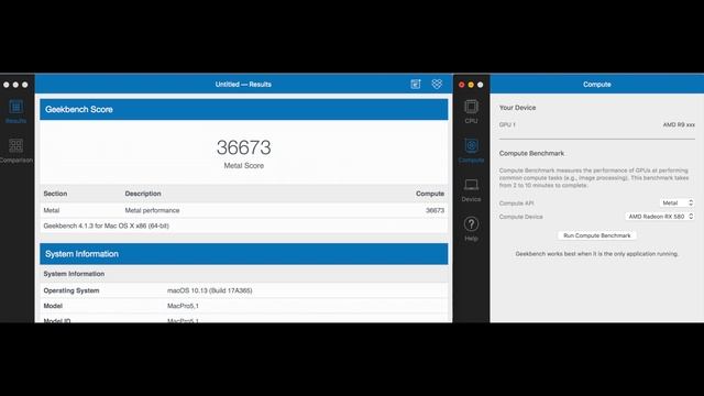 RX 580 Mac Pro Benchmarks! смотреть онлайн